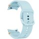Ремешок Deexe Elino Strap для Samsung Galaxy Watch 4 / 5 / 6 / 7 / FE (40mm) - Baby Blue (358307TT). Фото 3 из 6