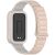 Ремешок Deexe Flexible Fit для Xiaomi Mi Smart Band 9 Active / Redmi Band 3 - Milk Tea: фото 1 из 6