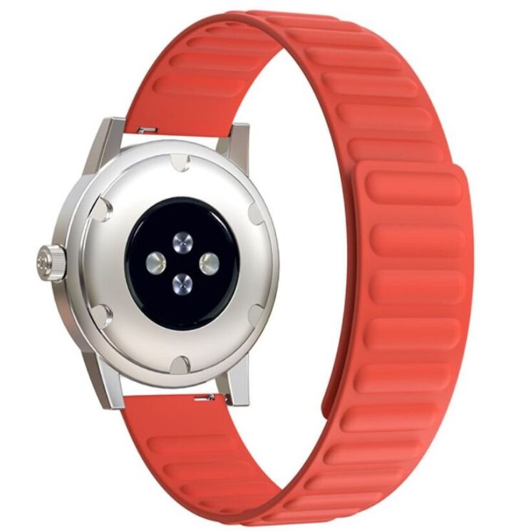 Ремінець Deexe Flexible Loop для годинників з шириною кріплення 22 мм - Tangerine (895520O) Ремінець Deexe Flexible Loop для годинників з шириною кріплення 22 мм - Tangerine: фото 1 з 4