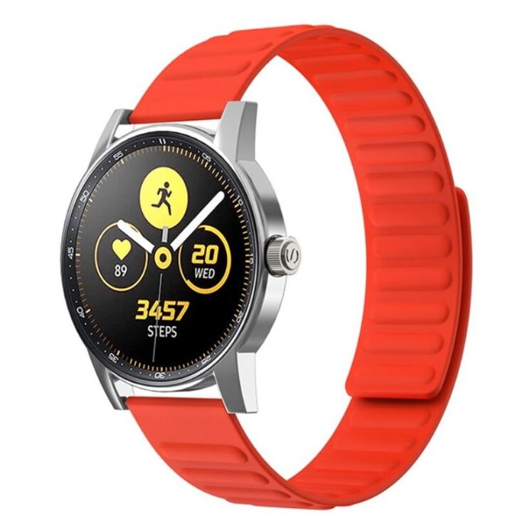 Ремінець Deexe Flexible Loop для годинників з шириною кріплення 22 мм - Tangerine (895520O) Ремінець Deexe Flexible Loop для годинників з шириною кріплення 22 мм - Tangerine: фото 2 з 4