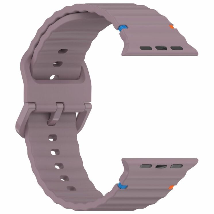 Ремешок Deexe Galaxy Strap для Apple Watch 42 (Series 10) / 41 / 40 / SE 40 / 38 - Purple: фото 4 из 7