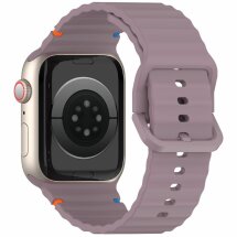 Ремешок Deexe Galaxy Strap для Apple Watch 42 (Series 10) / 41 / 40 / SE 40 / 38 - Purple: фото 1 из 7