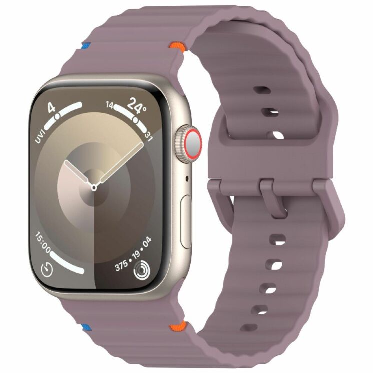 Ремешок Deexe Galaxy Strap для Apple Watch 42 (Series 10) / 41 / 40 / SE 40 / 38 - Purple: фото 2 из 7