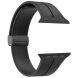 Ремінець Deexe Magnetic Braselet для Apple Watch 42 (Series 10) / 41 / 40 / SE 40 / 38 - Black (303608B). Фото 3 з 8