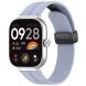 Ремешок Deexe Magnetic Braselet для Xiaomi Redmi Watch 4 / Mi Smart Band 8 Pro / Band 9 Pro - Light Blue (346416TT). Фото 4 из 8