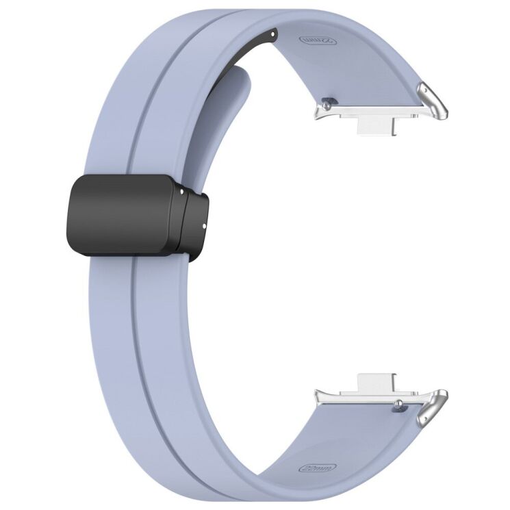 Ремешок Deexe Magnetic Braselet для Xiaomi Redmi Watch 4 / Mi Smart Band 8 Pro / Band 9 Pro - Light Blue: фото 2 из 8