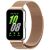 Ремешок Deexe Milanese Loop для Samsung Galaxy Fit 3 - Rose Gold: фото 1 из 7
