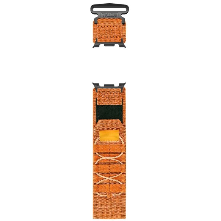Ремінець Deexe Military для Samsung Galaxy Watch 8 (40/44mm) / 8 Classic - Orange: фото 2 з 6