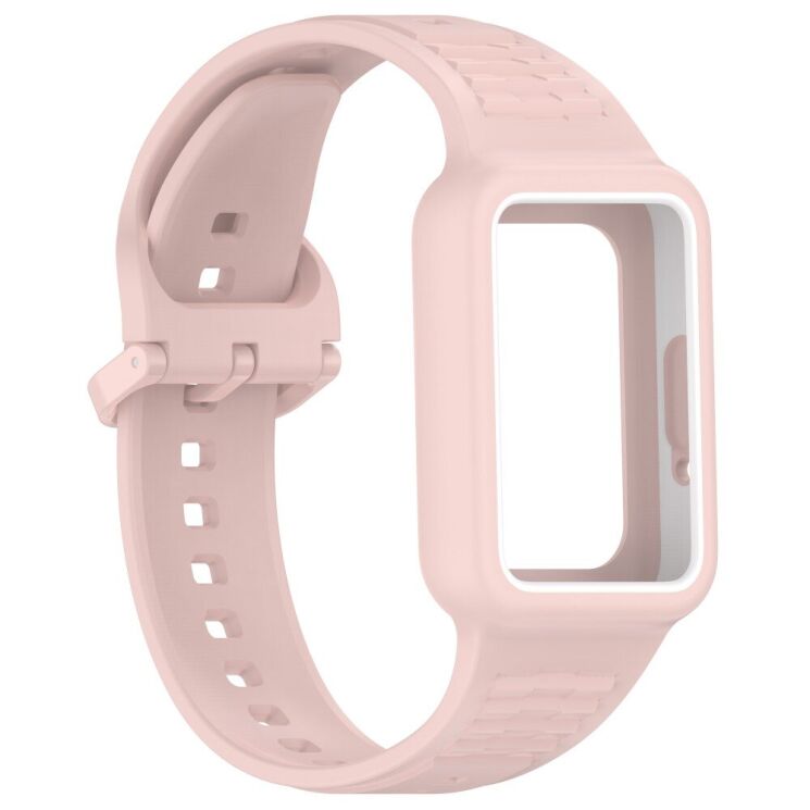 Ремінець Deexe Prime Strap для Huawei Band 7 / 8 / 9 - Light Pink: фото 4 з 7