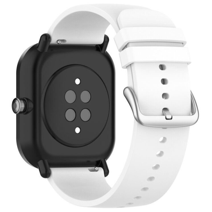 Ремешок Deexe Silicone Band для часов с шириной крепления 22мм - White: фото 1 из 10
