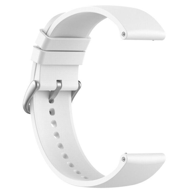 Ремешок Deexe Silicone Band для часов с шириной крепления 22мм - White: фото 4 из 10