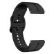 Ремінець Deexe Soft Line для годинників з шириною кріплення 20мм - Black (895429B). Фото 5 з 5