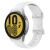 Ремінець Deexe Soft Silicone для Samsung Galaxy Watch 5 (40/44mm) / 5 Pro (45mm) - White: фото 1 з 3