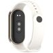 Ремешок Deexe Soft Silicone для Xiaomi Mi Smart Band 8 / 9 - Ivory (326042I). Фото 1 из 5