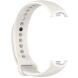 Ремешок Deexe Soft Silicone для Xiaomi Mi Smart Band 8 / 9 - Ivory (326042I). Фото 4 из 5