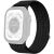 Ремешок Deexe Soft Weave для Apple Watch 49 / 46 / 45 / 44 / SE 44 / 42 (Series 1-3) / Ultra / Ultra 2 / Ultra 3 - Black: фото 1 из 5