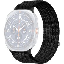 Ремінець Deexe Soft Weave для Samsung Galaxy Watch Ultra (47mm) / Ultra (2025) - Black: фото 1 з 5