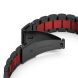Ремешок Deexe Stainless Steel для Samsung Galaxy Watch 4 (40/44mm) / Watch 4 Classic (42/46mm) - Black / Red (284515BR). Фото 5 из 10