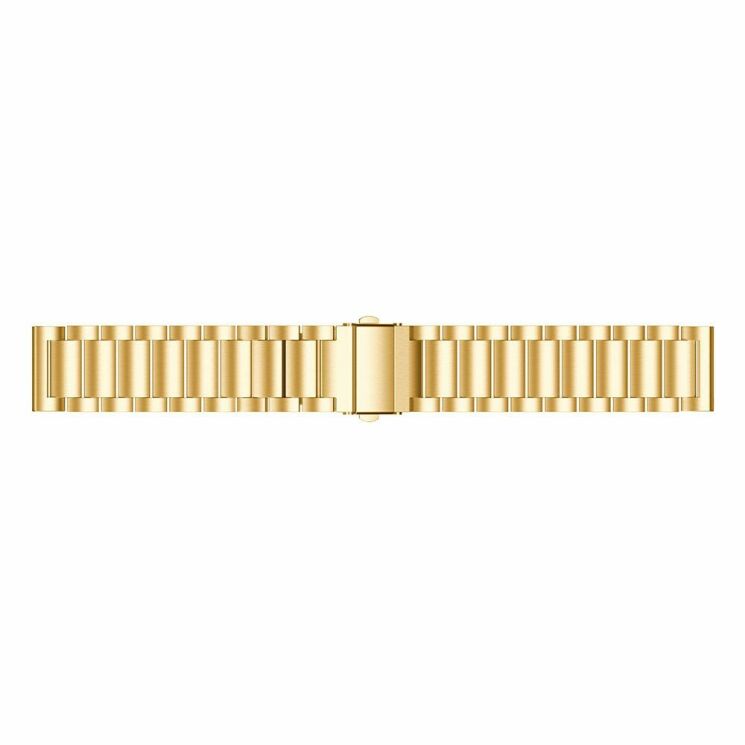 Ремінець Deexe Stainless Steel для Samsung Watch Active - Gold: фото 4 з 5