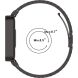 Ремешок Deexe Stainless Steel для Xiaomi Mi Smart Band 9 Active / Redmi Band 3 - Black (372402B). Фото 11 из 13