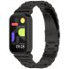 Ремешок Deexe Stainless Steel для Xiaomi Mi Smart Band 9 Active / Redmi Band 3 - Black (372402B). Фото 4 из 13