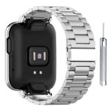 Ремешок Deexe Stainless Steel для Xiaomi Mi Watch Lite - Silver: фото 1 из 3
