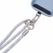 Ремінець для смартфона Deexe Crossbody Strap - Grey / White (983028HW). Фото 3 з 5