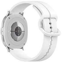 Ремешок KALEBOL Groove Design для Samsung Galaxy Watch 8 (40/44mm) / 8 Classic - White: фото 1 из 5