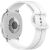 Ремешок KALEBOL Groove Design для Samsung Galaxy Watch 8 (40/44mm) / 8 Classic - White: фото 1 из 5