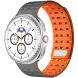 Ремешок Reframe Sport Band для Samsung Galaxy Watch 8 (40/44mm) / 8 Classic - Grey / Orange (384182HO). Фото 2 из 4