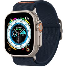 Ремешок Spigen (SGP) Lite Fit Ultra для Apple Watch 46 / 45 / 44 / SE 44 / 42 (Series 1-3) / Ultra / Ultra 2 (AMP05984) - Navy Blue: фото 1 из 20
