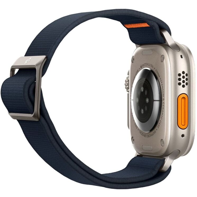 Ремешок Spigen (SGP) Lite Fit Ultra для Apple Watch 46 / 45 / 44 / SE 44 / 42 (Series 1-3) / Ultra / Ultra 2 (AMP05984) - Navy Blue: фото 7 из 20