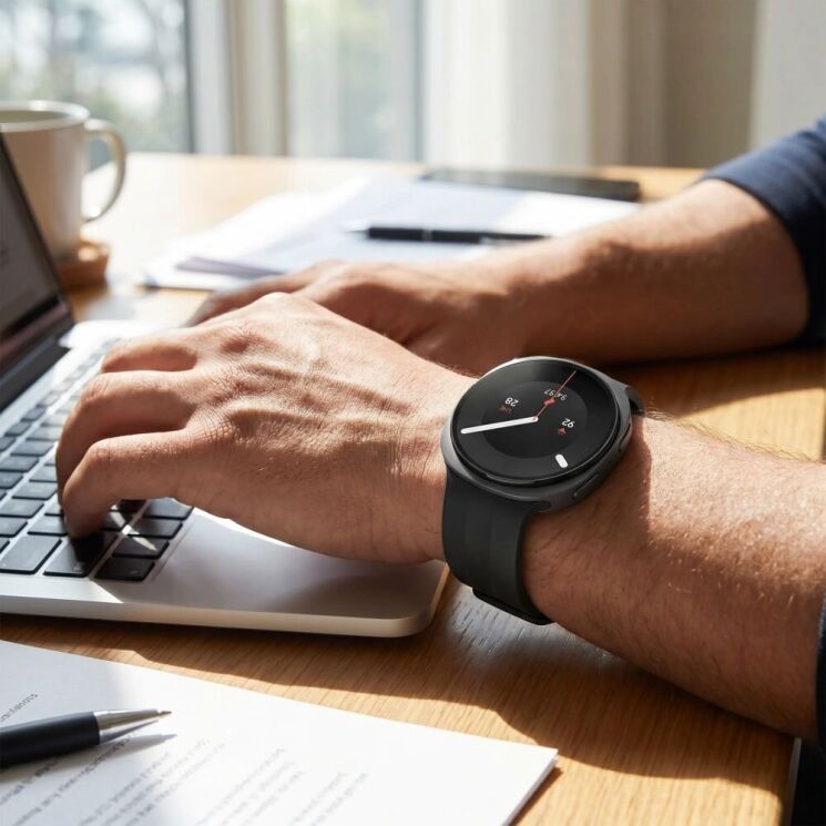 Ремінець Tech-Protect Silicone Evo для Samsung Galaxy Watch 9 (40/44mm) / 8 (40/44mm) / 8 Classic - Blue: фото 5 з 5