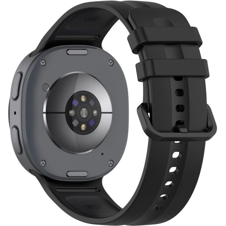 Ремешок Tech-Protect Silicone Evo для Samsung Galaxy Watch 9 (40/44mm) / 8 (40/44mm) / 8 Classic - Black: фото 2 из 5