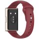 Ремешок UniCase Original Style для Huawei Band 11 Pro / Band 11 - Wine Red (410605WR). Фото 1 из 7