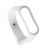 Ремінець UniCase Rhombus Texture для Xiaomi Mi Band 3 - White: фото 1 з 5