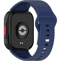 Ремешок UniCase Silicone Strap для Xiaomi Redmi Watch 6 / 6 Active / 6 Lite / 5 / 4 - Blue: фото 1 из 8