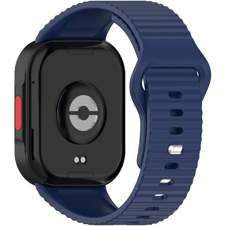 Ремешок UniCase Silicone Strap для Xiaomi Redmi Watch 6 / 6 Active / 6 Lite / 5 / 4 - Blue: фото 1 из 8