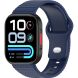 Ремешок UniCase Silicone Strap для Xiaomi Redmi Watch 6 / 6 Active / 6 Lite / 5 / 4 - Blue (391406L). Фото 2 из 8