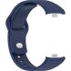 Ремешок UniCase Silicone Strap для Xiaomi Redmi Watch 6 / 6 Active / 6 Lite / 5 / 4 - Blue (391406L). Фото 4 из 8