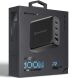 Сетевое зарядное устройство ArmorStandart Resolute Power GaN 100W (3Type-C + USB) - Black (995621B). Фото 2 из 12