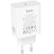 Мережевий зарядний пристрій Hoco C612A PD40W (Type-C) - White (995644W). Фото 5 з 6