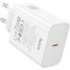 Мережевий зарядний пристрій Hoco C612A PD40W (Type-C) - White (995644W). Фото 4 з 6