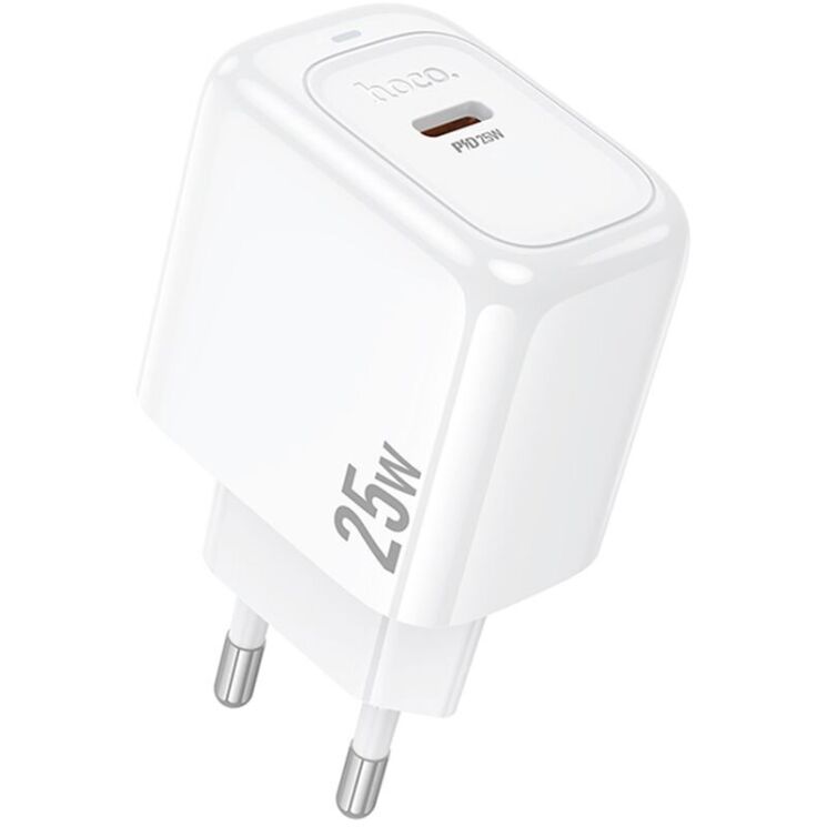 Мережевий зарядний пристрій Hoco CS53A Surplus PD25W - White: фото 1 з 7