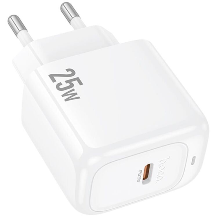 Мережевий зарядний пристрій Hoco CS53A Surplus PD25W - White: фото 3 з 7