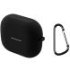 Силиконовый чехол Deexe Silicone Case (FH) для Samsung Galaxy Buds 3 / Buds 3 Pro - Black (360901B). Фото 1 из 10