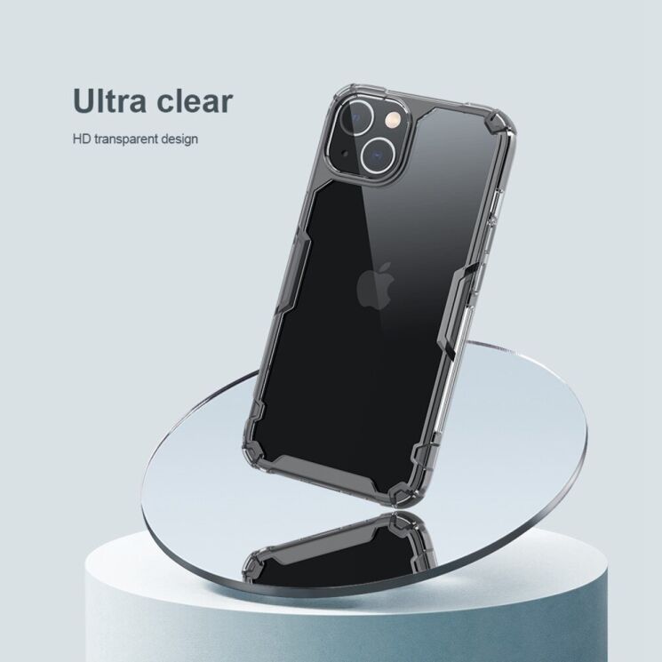 Силіконовий чохол NILLKIN Nature TPU Pro для Apple iPhone 14 - Blue: фото 5 з 15