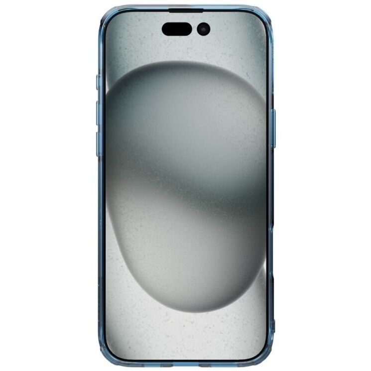 Силиконовый чехол NILLKIN Nature TPU Pro для Apple iPhone 16 - Blue: фото 4 из 13
