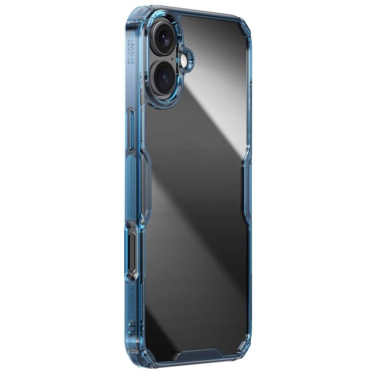 Силиконовый чехол NILLKIN Nature TPU Pro для Apple iPhone 16 - Blue: фото 3 из 13