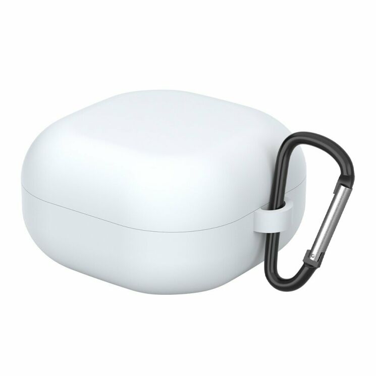 Силіконовий чохол UniCase Protective Case для Samsung Galaxy Buds Live / Buds Pro / Buds 2 / Buds 2 Pro / Buds FE - White: фото 1 з 4